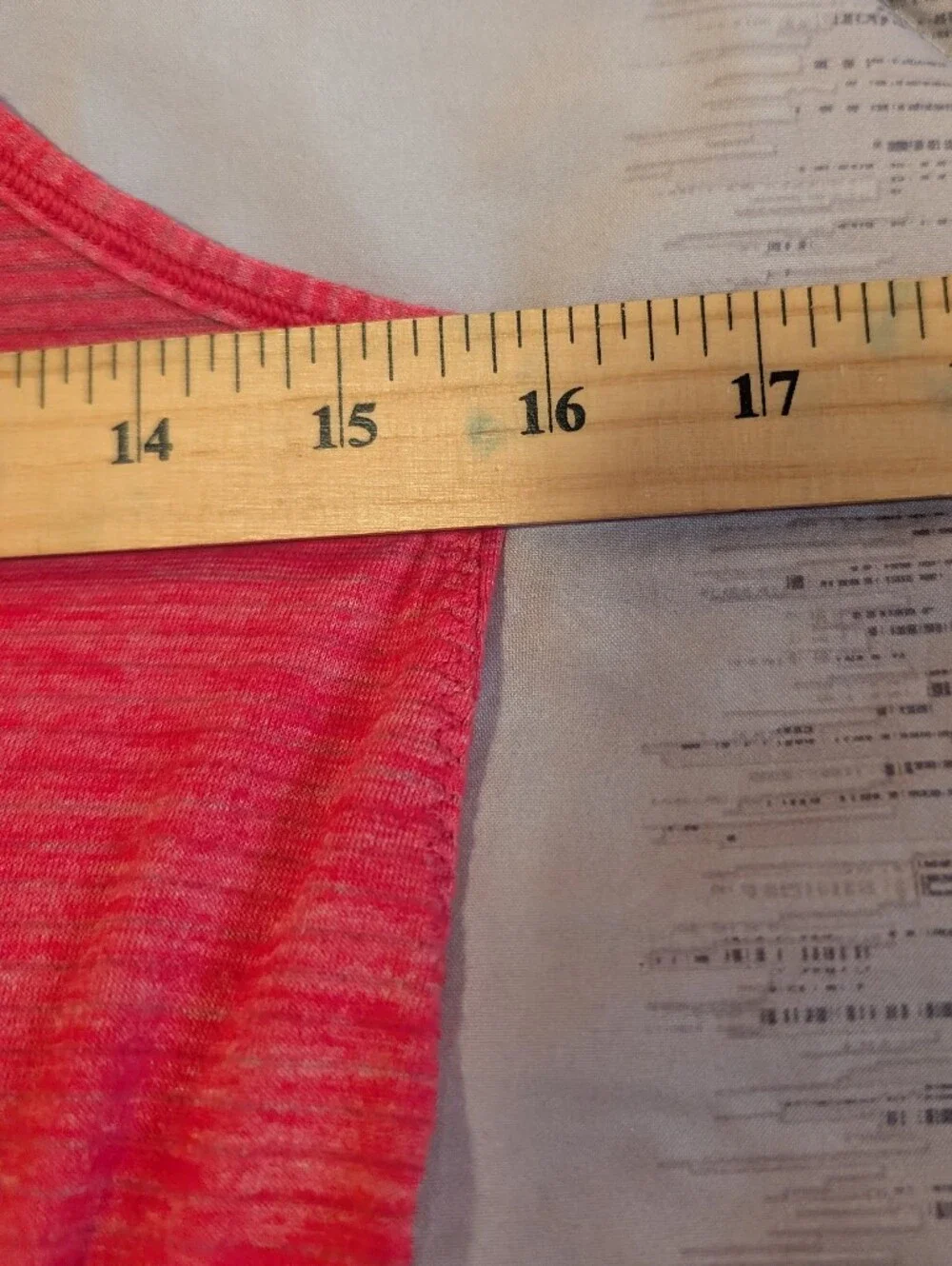 Lululemon Women's Coral Pink Racerback Athletic Tank Top Size 6 Lightweight - Picture 3 of 5